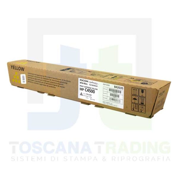 TONER ORIGINALE GIALLO MPC 3500