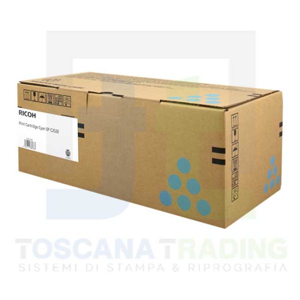 CARTUCCIA TONER ORIGINALE CIANO SPC 252 HE (407717)