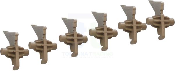 SET UNGHIETTE SUPERIORI + MOLLE KM 3530/5050 (6 PZ)