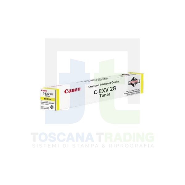 TONER ORIGINALE C-EXV28 IR ADV C5045/C5045I/C5051 GIALLO (2801B002)