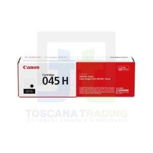 CARTUCCIA TONER ORIGINALE CRG 045 H BK IMAGECLASS LBP612/MF632/ MF634 NERO HIGH CAPACITY (1246C002)