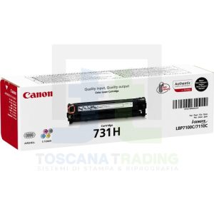 CARTUCCIA TONER ORIGINALE 731H BK LBP7100/7110/8230/8280 NERO (6273B002)