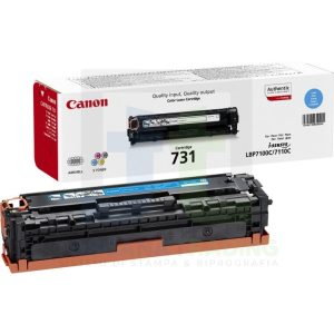 CARTUCCIA TONER ORIGINALE 731 C LBP7100/7110/8230/8280 CIANO (6271B002)