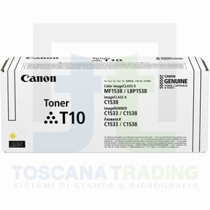 CARTUCCIA TONER ORIGINALE T10 FOR I-SENSYS XC 1500/1530/1533 /1538 GIALLO (4563C001) HIGH CAPACITY