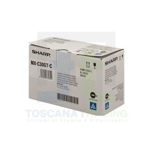 TONER ORIGINALE MX-C30GTC MX-C250F/C300W CIANO