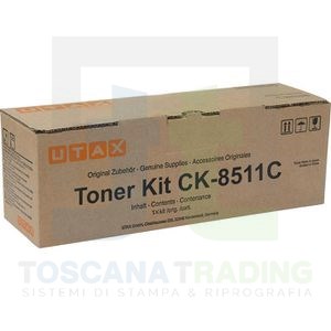 TONER ORIGINALE KIT CK-8511C 2506CI CIANO (1T02L70CUT0)