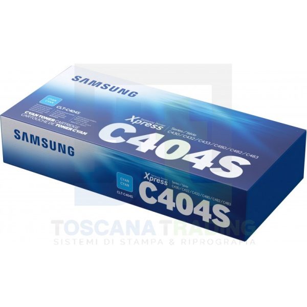 CARTUCCIA TONER ORIGINALE CLT-C404S XPRESS C430/C430W (CLT-C404S/ELS) (ST966A)