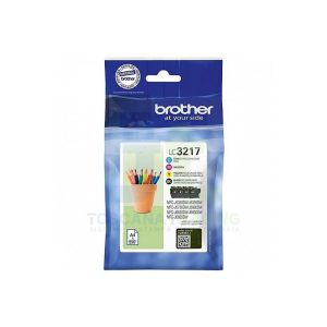 CARTUCCIA INKJET ORIGINALE LC-3217VALDR MULTIPACK INKJET ORIGINALE MFC-J5330DW/J5335DW (BK/C/M/Y)