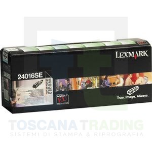 CARTUCCIA TONER ORIGINALE 24016SE E232/E240/E330/ E332/E340/E342N NERO