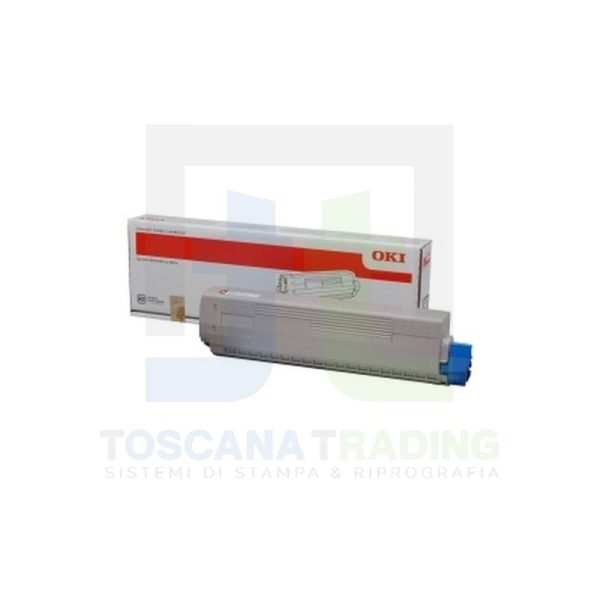 TONER ORIGINALE C831/C841 NERO (44844508)