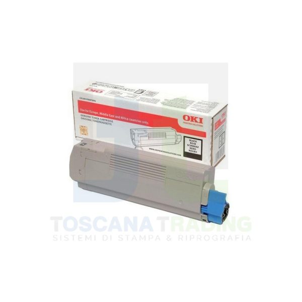 TONER ORIGINALE C823DN/C823N/C833DN/C843DN NERO (46471104)