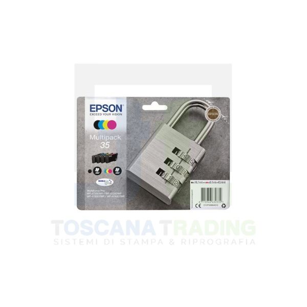 CARTUCCIA INKJET ORIGINALE C13T358640 WORKFORCE PRO WF4720/4720DWF/ 4725/4725DWF/4730 MULTIPACK 4-COLORI