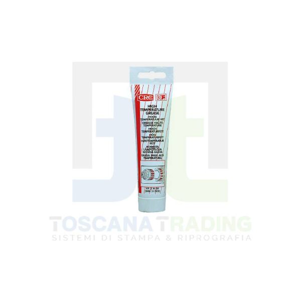 HIGH TEMPERATURE GREASE ROLLING-ELEMENT AND SLIDING-CONTACT CUSCINETTOS. NATURAL COLOURED LITHIUM COMPLEX (100ML) TUBE