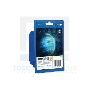 CARTUCCIA INKJECT XL MULTIPACK IN BLISTER C,M,Y (LC1280XLRBWBP)