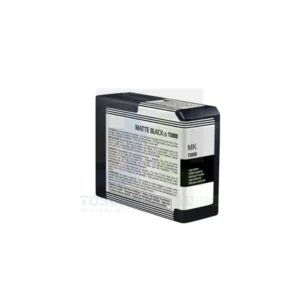 CARTUCCIA INKJET COMPATIBILE NERO OPACO C13T580800 80ml