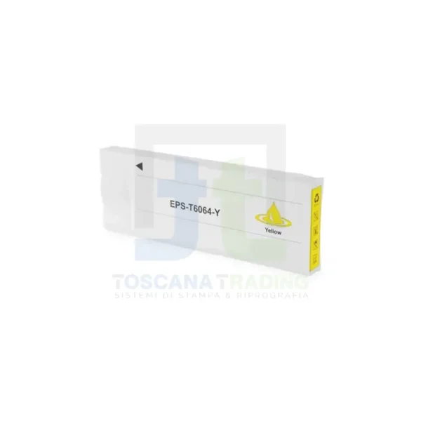CARTUCCIA INKJET COMPATIBILE GIALLO C13T606400 220ml