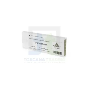 CARTUCCIA INKJET COMPATIBILE NERO LIGHT C13T606700 220ml